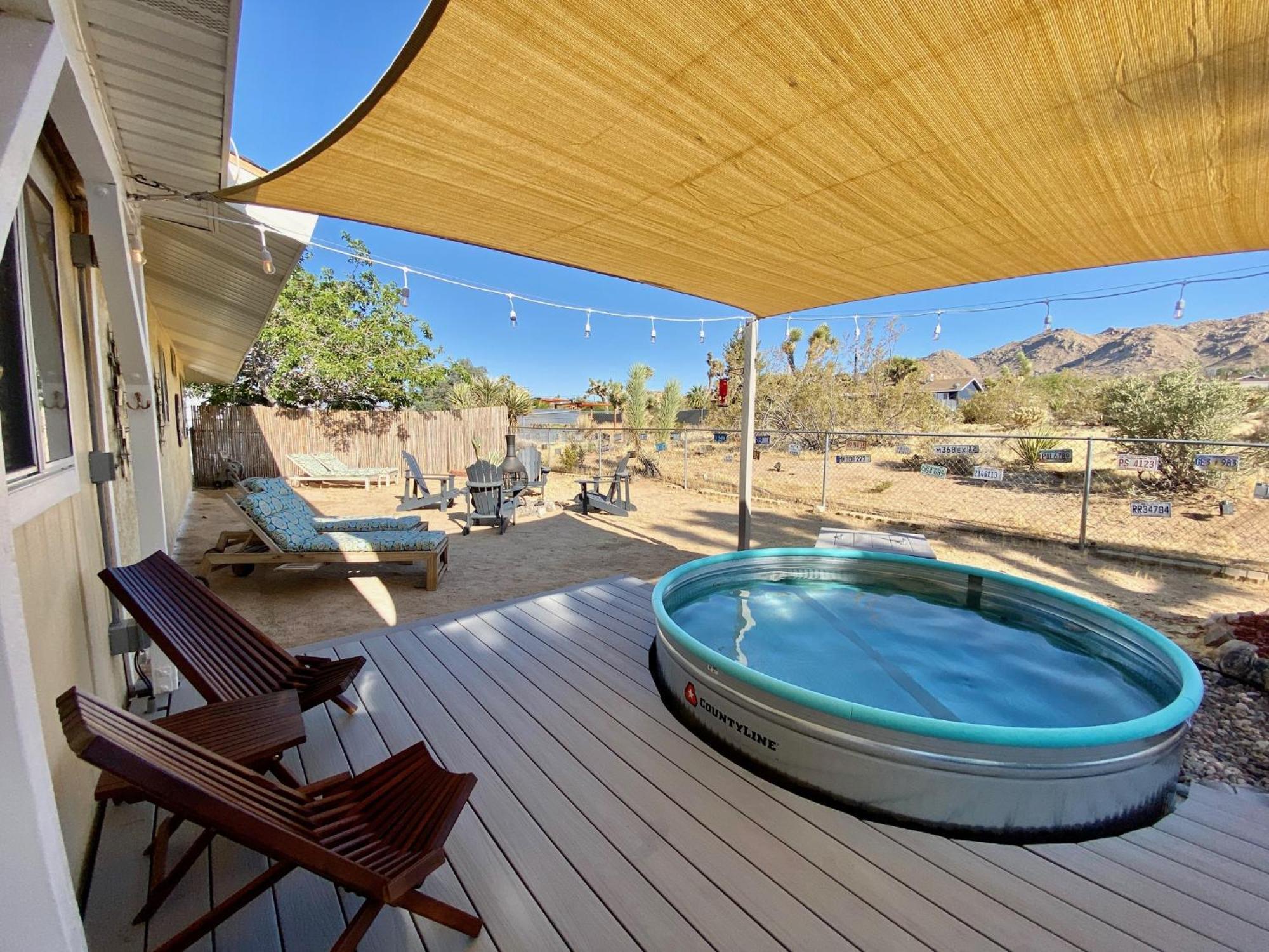 Float Pool, Hot Tub, Sauna, Views, Telescope-Skywatchers Haven 约书亚树 外观 照片